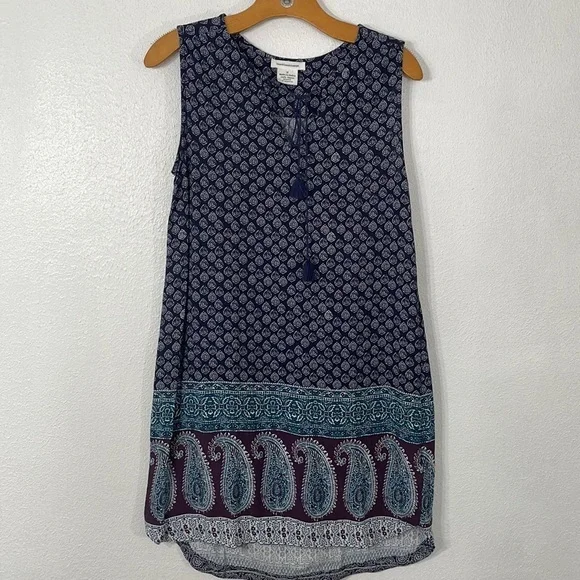 beach lunch lounge shift dress Beach Lunch Lounge Dress Womens Size Small Blue Lyocell Chambray Shift Shirt